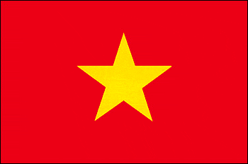 National Flag：Socialist Republic of Viet Nam