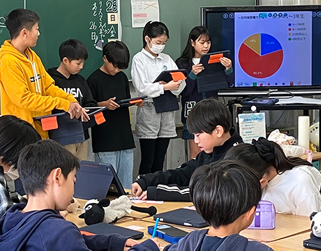 出張授業の様子1